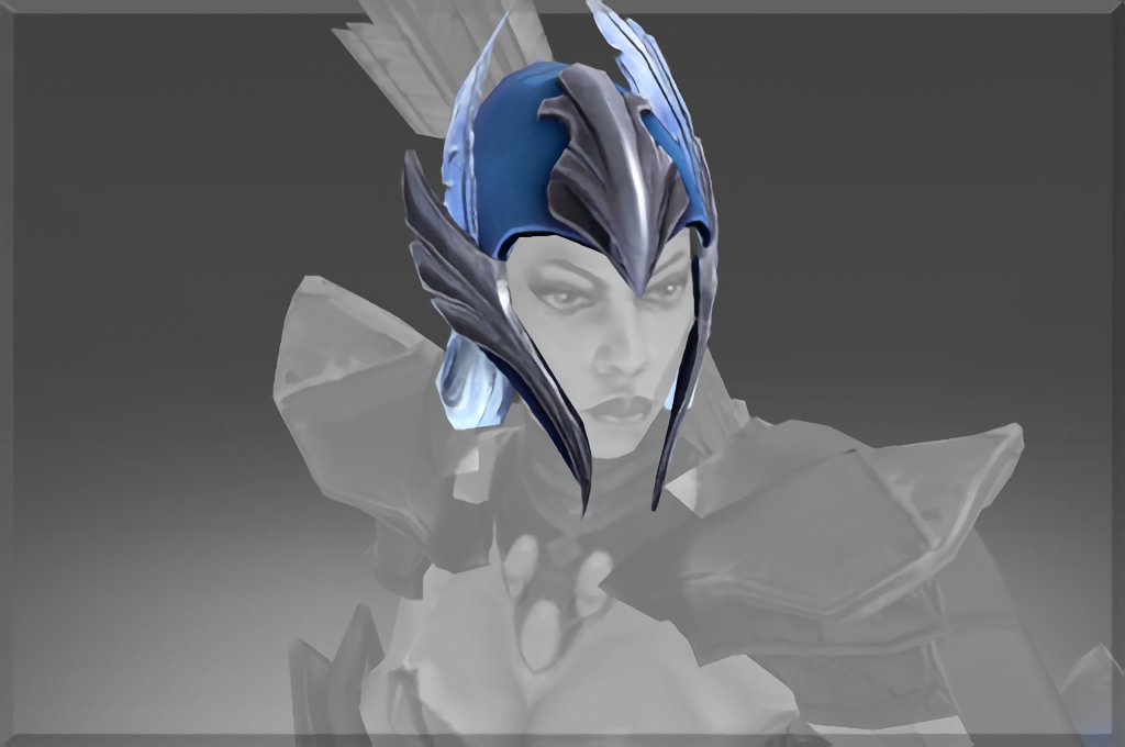 Drow ranger - Algid Falcon Helm