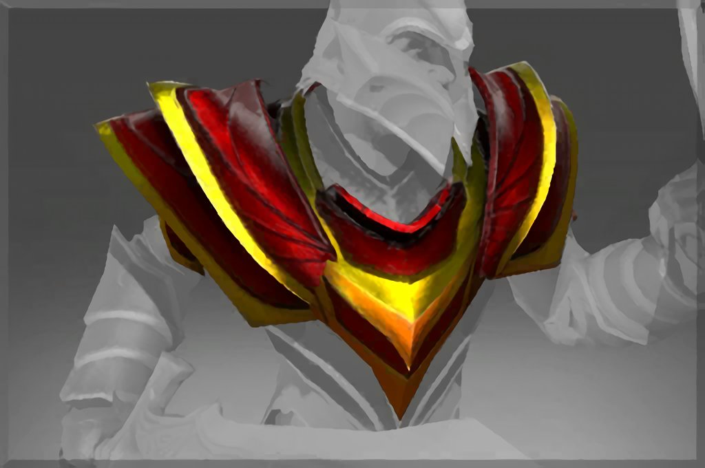 Dragon knight - Crimson Wyvern Shoulders